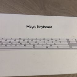 Magic Keyboard  with numeric keypad  AVAILABLE