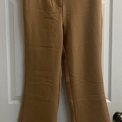 Brand New Ladies Camel Dress Pants Size L