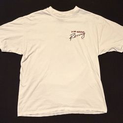 Harley Davidson Vintage 1996 VR 1000 Racing T-Shirt White Mens XL USA Made