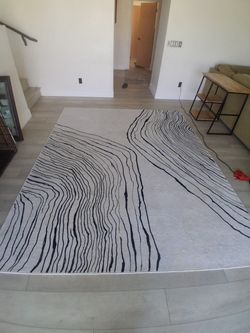 Higher Quality Thin Modern Rug 8 X 10