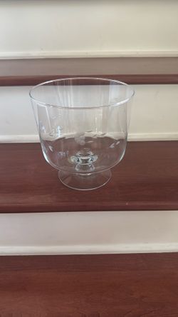 Crystal Trifle Pedestal Bowl