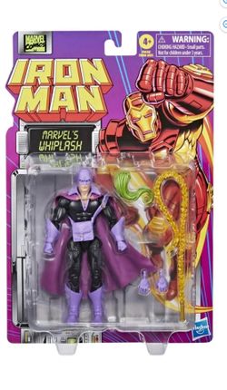 Marvel Legends Series Marvel's Whiplash 6" Retro Comics Collectible Action Figure