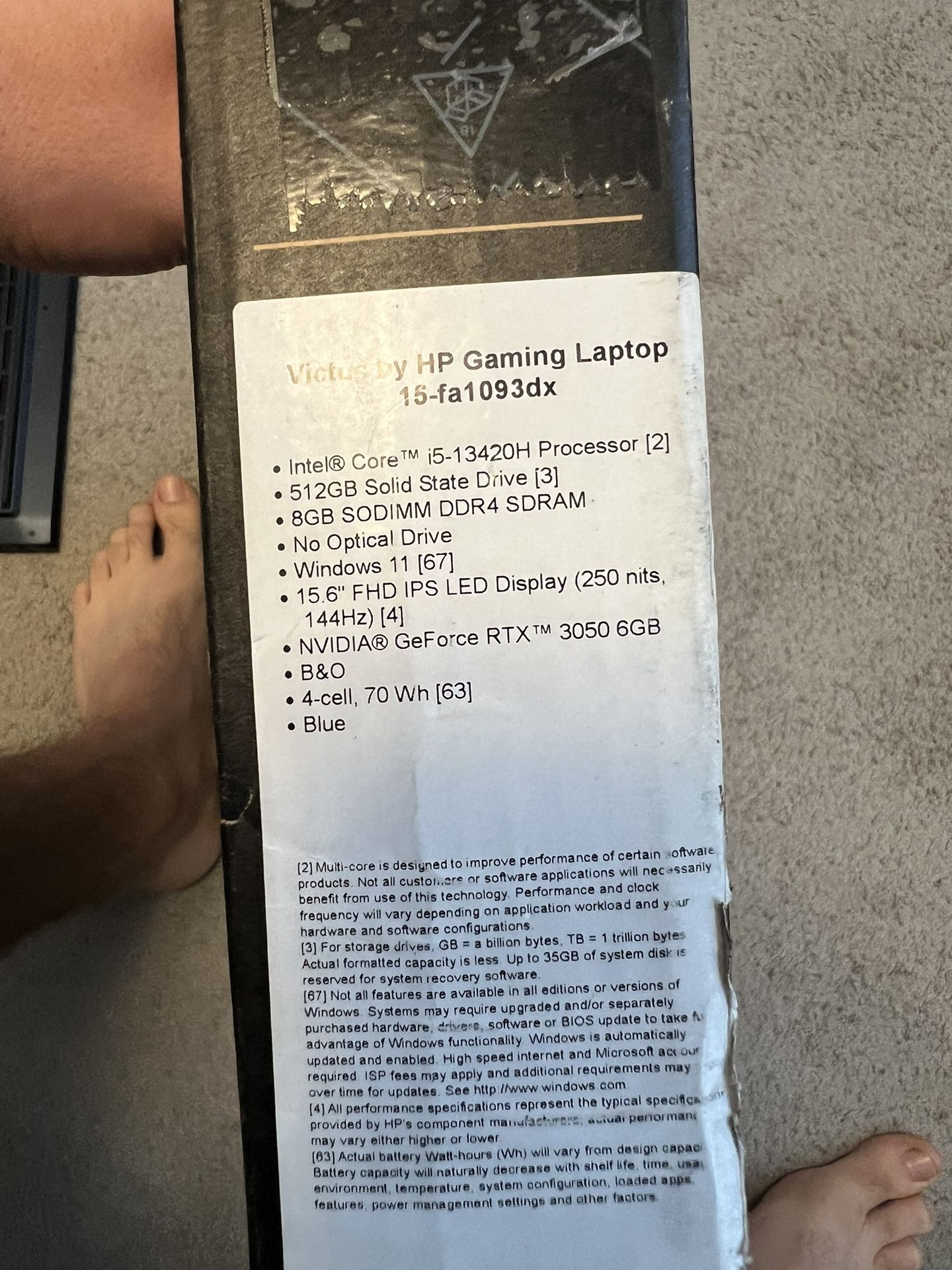 Hp Gaming Laptop 3050 6 Gb