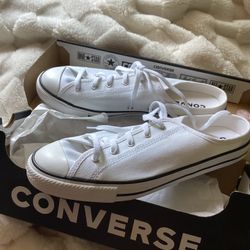 Lowww Rise Brand New White Converse