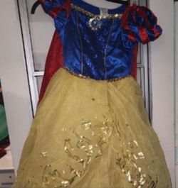 Snow white princess costume size 7/8