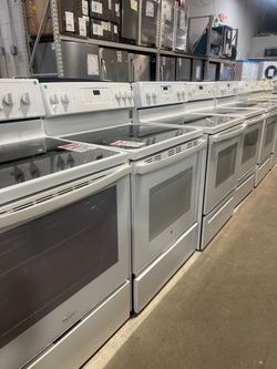 Discount Stoves – Used, Scratch/Dent, Glass Top, Save Big