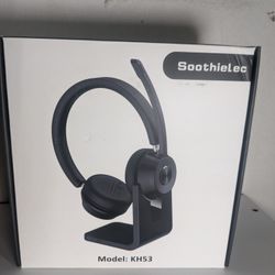 SoothieLec Wireless Headphones With Built-in Mic 