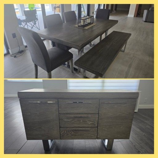 Dining Room Table With Buffet Table