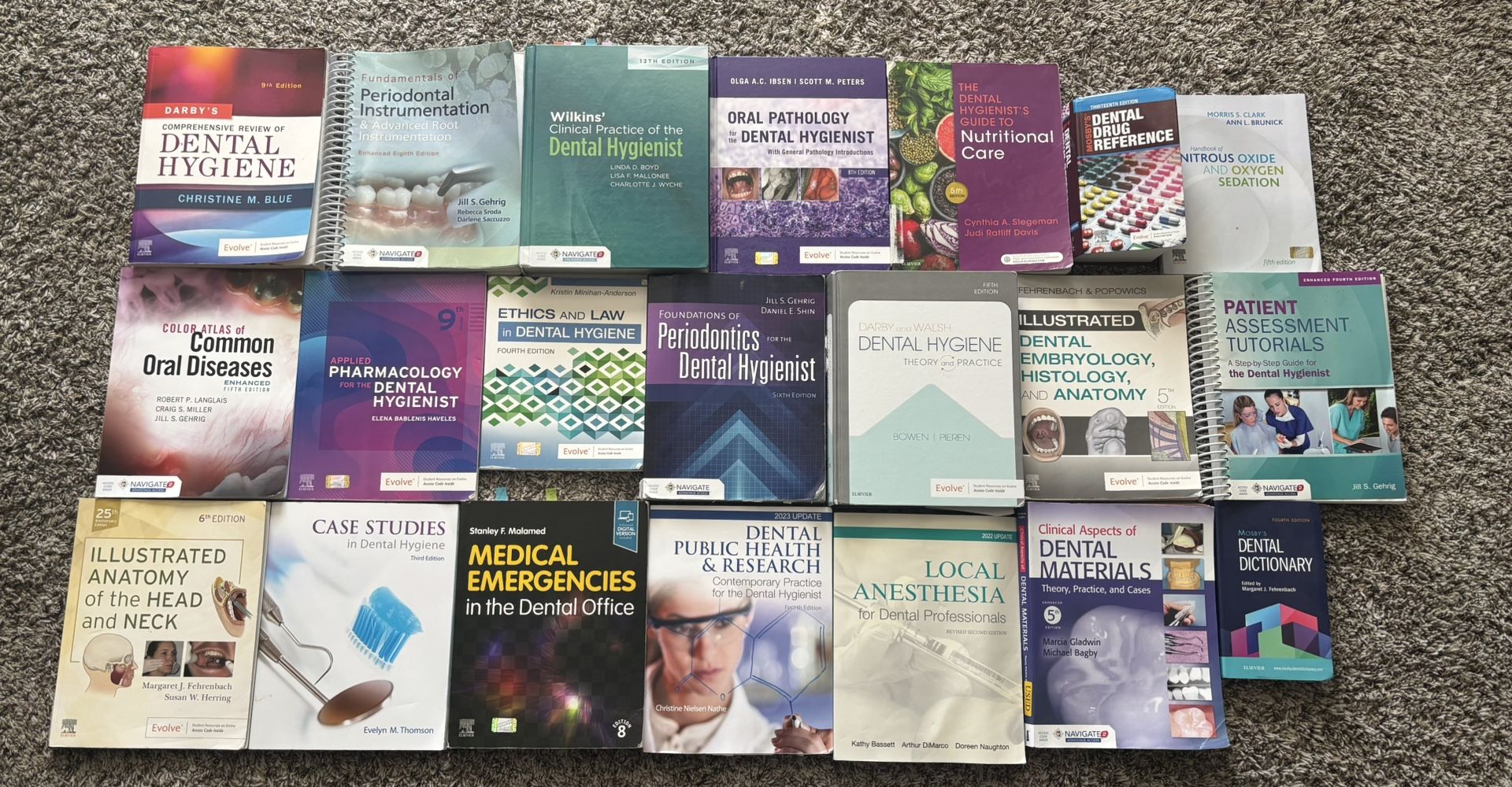Dental Hygiene Books