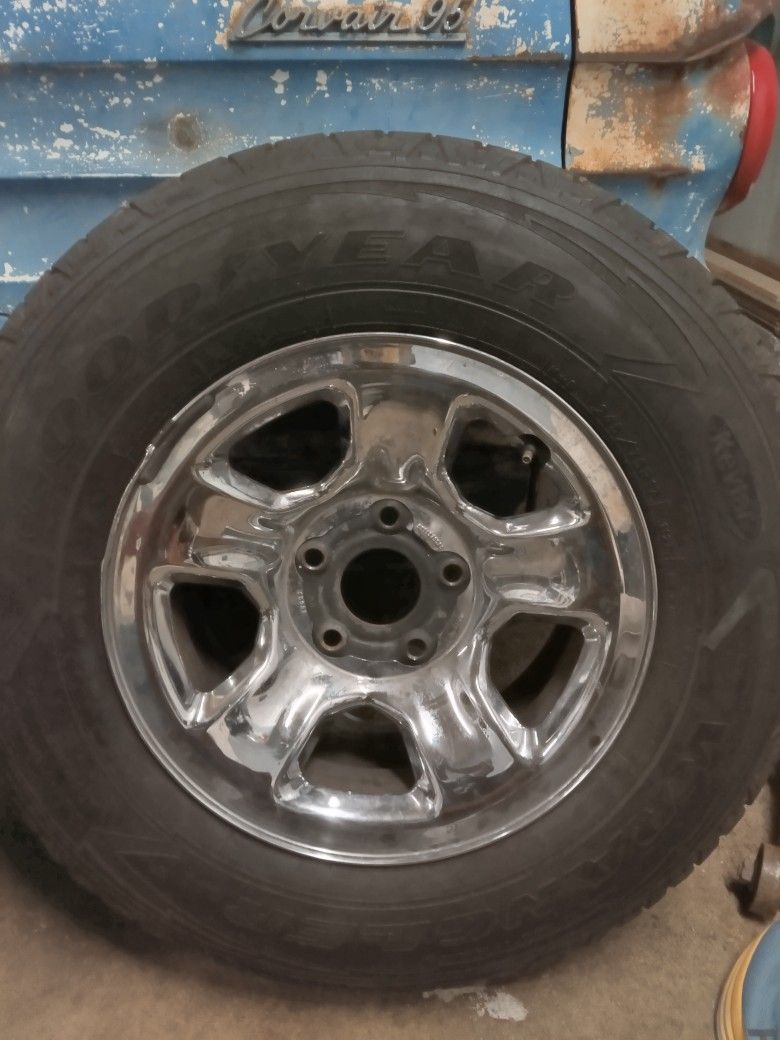 Dodge Ram Rims And Tires ..All Included $220 Or Best Offer