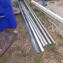 4 Metal 10 Ft Metal Poles N2b Moldings