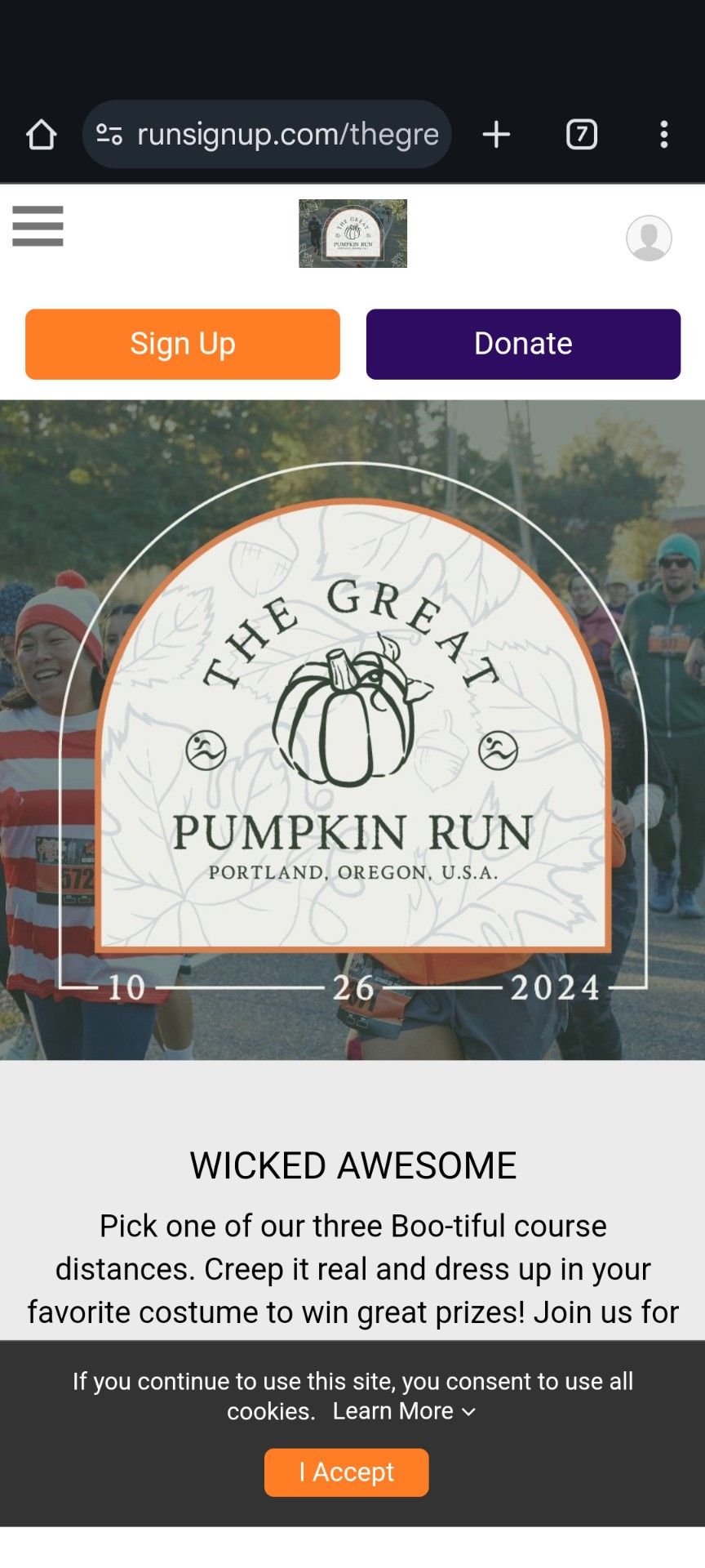 Half-off Great Pumpkin Run race tickets
