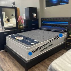  BED ROOM MODERN LED LIGHTS 💖HOT🔥SALE(NO MATTRESS INCLUDED) 