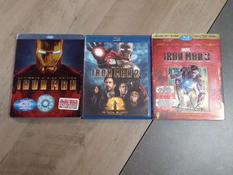 Iron Man, Iron Man 2 & Iron Man 3