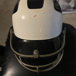 Baseball Bag, Bat, Helmet And Baseballs