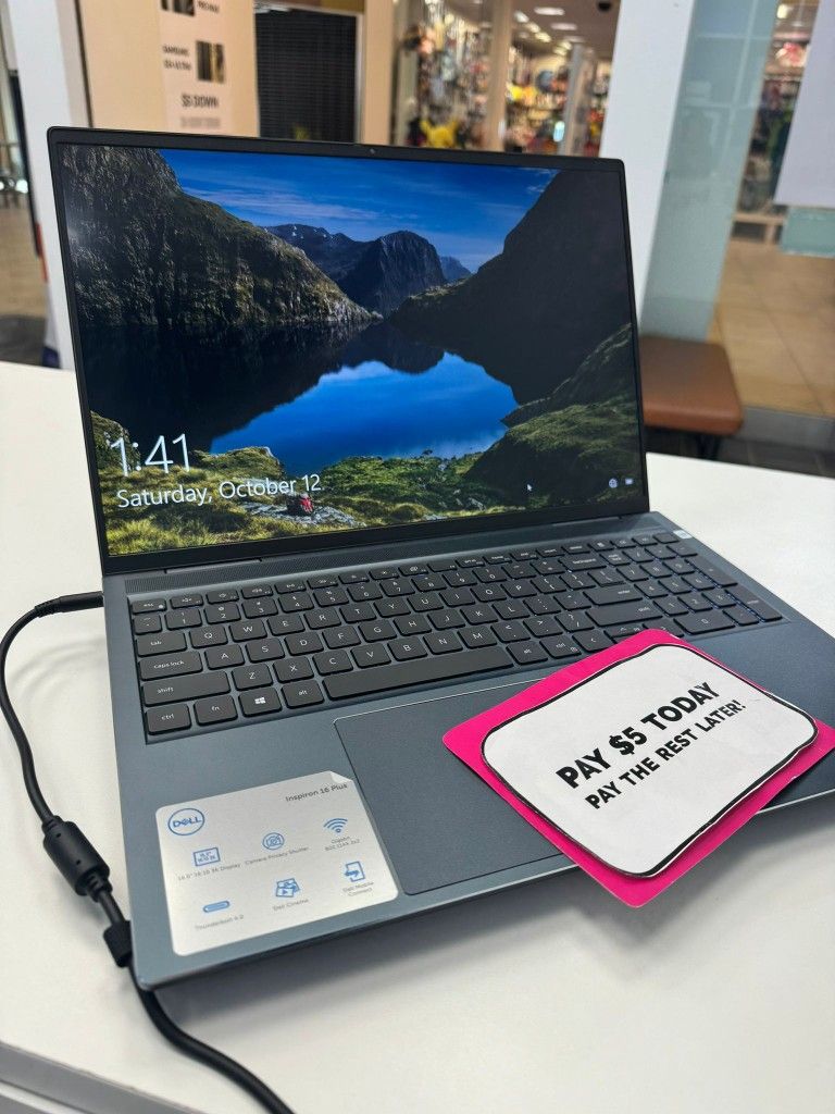 Dell Inspiron 16 16 Inch 3K 7610 Laptop - Pay $5 To take It home And pay The rest Later