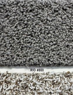 Rio 860 Grey Carpet Sample