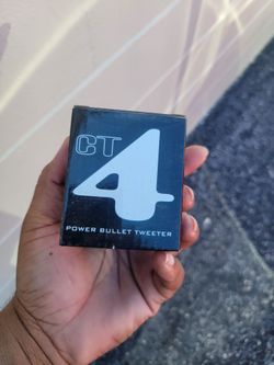 Bullet tweeters and Eq