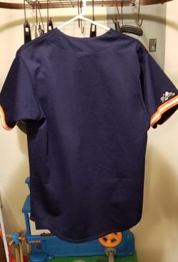 Vintage NFL Denver Broncos Baseball Style Jersey Brand Majestic Size Youth Medium