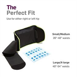 “New”Hot/cold Wrap(sm/med) For Hip,back,Lumbar Pain,bursitis,sciatica,Arthritis Etc(retail$39