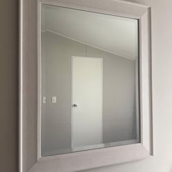 Bathroom Vanity Mirror (White)