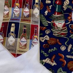 Tabasco All Over Print Ties