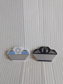 Star Wars Rogue One & Imperial / Darth Vader Disney Parks name tag Badge Pins