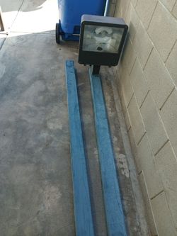 Light Poles 10 Ft Plus With Light 100$ Or Best Offer