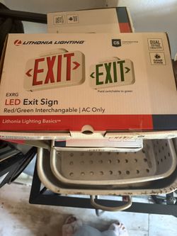 10 Exit Signs