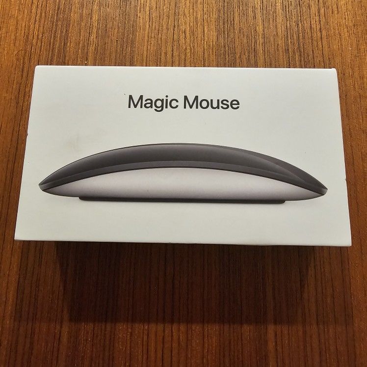 Apple Magic Mouse A1657 - Black Multi-Touch Surface New Open Box