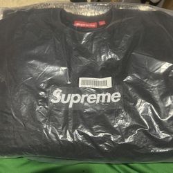 Supreme Washed Box Logo 