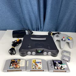 Nintendo 64 w/ 3 Games *WORKING N64 