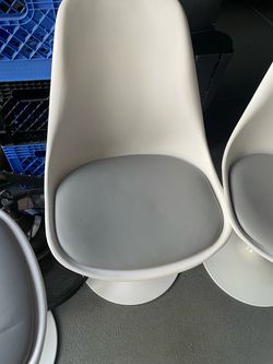 mid-century swivel dining chairs