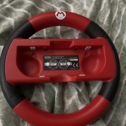 HORI Official Nintendo Switch Mario Kart 8 Deluxe Wheel Mario Version