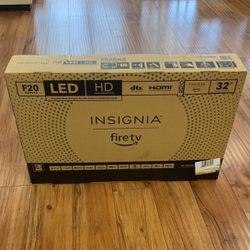New Condition, Insignia 32” TV, With Box, Opened Only To Verify Contents