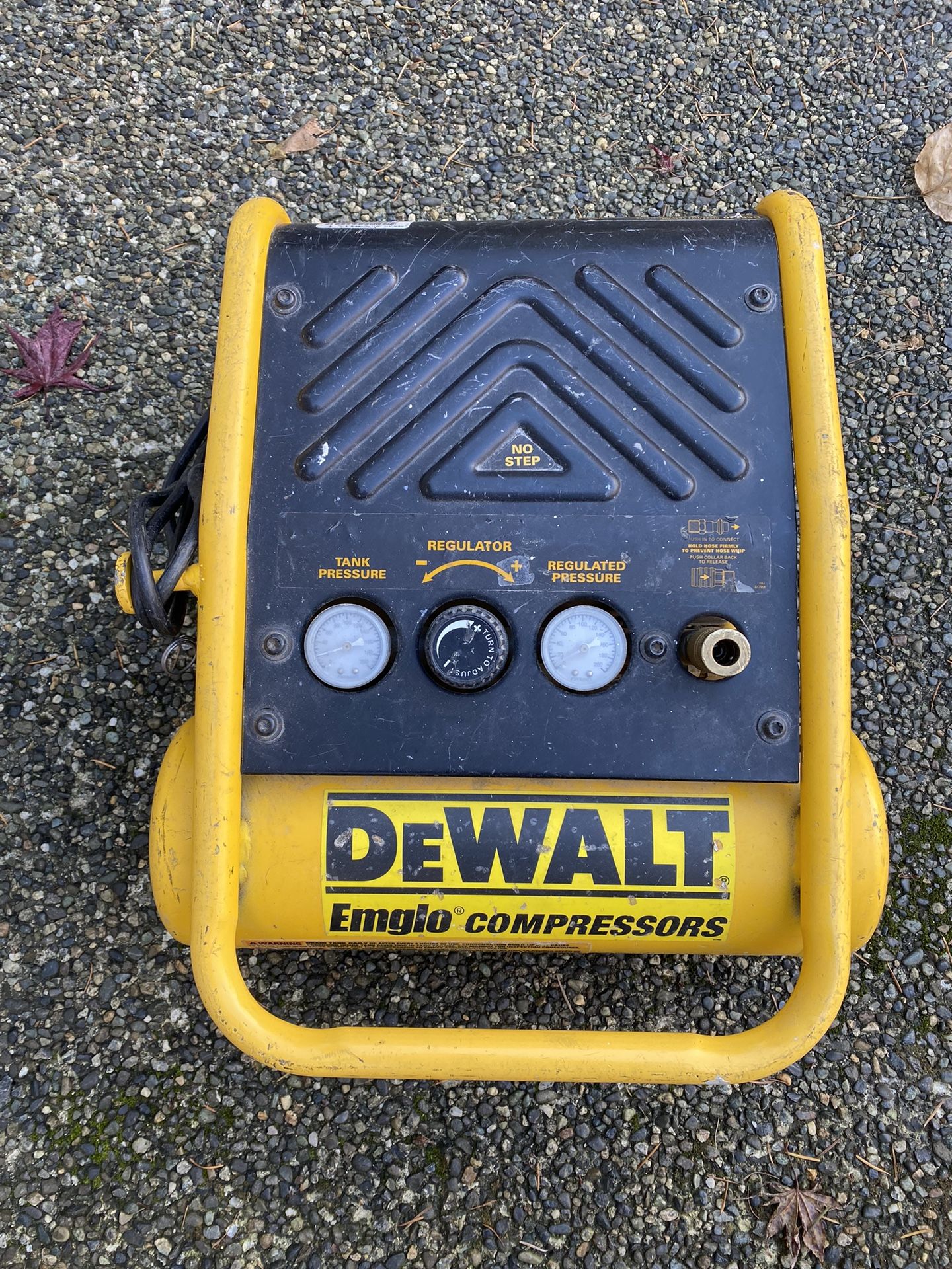 Small Compact  Dewalt Compressor 