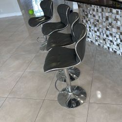 Modern Gray Barstools