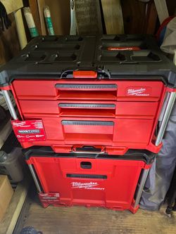 Milwaukee packout stack