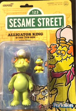 2024 Super 7 123 Sesame Street  Alligator King & The Seventh Son