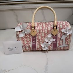 Christian Dior Pink No. 1 Flower Tote Bag