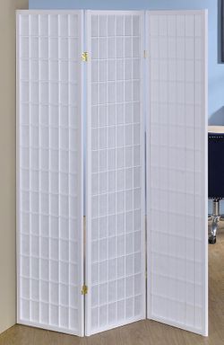 3 panel room divider