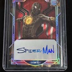 2024 Kakawow Marvel Heroes Joy Edition Spider-Man Silver Auto