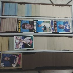 Box Full Of Baseball Cards