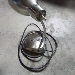 Heavy Duty Flexible Computer Desk Light With Built In Outlet 