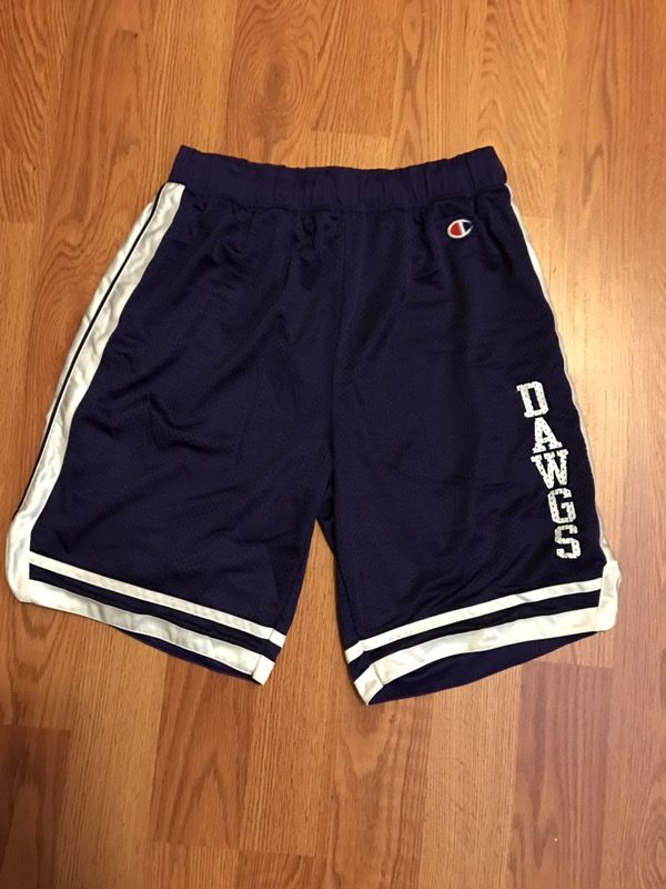 UW Husky athletic shorts
