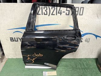 w/dents 2018 - 19 - 20 - 2022 BMW X3 G01 REAR LEFT DRIVER DOOR W/MOLDING OEM AY82332