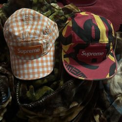 Supreme Hats Camp Caps