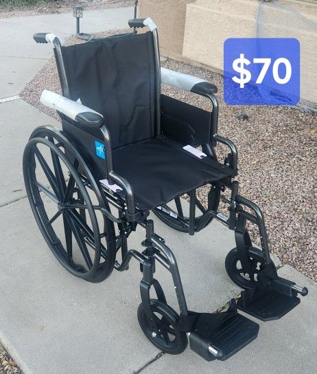 New Medline Wheelchair With 16 Inch Seat