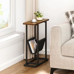 End Side Narrow Slim Sofa Table