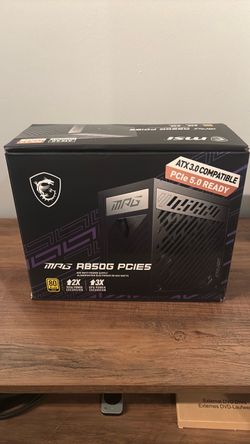 NEW MSI MAG A850GL PCIE5 850W Fully Modular Power Supply